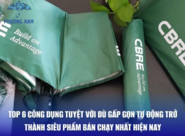 Top 6 Công Dụng Tuyệt Vời Dù Gấp Gọn Tự Động Trở Thành Siêu Phẩm Bán Chạy Nhất Hiện Nay