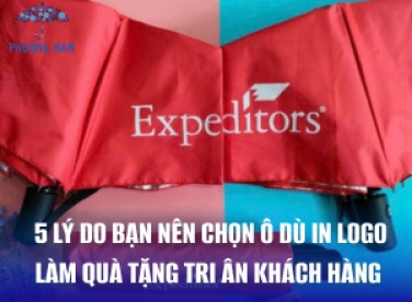 5 Lý Do Bạn Nên Chọn Ô Dù In Logo Làm Quà Tặng Tri Ân Khách Hàng 